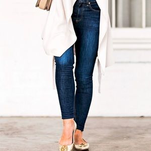 RARE gold Tory Burch flats